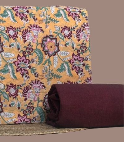 Authentic HandBlock Sanganeri Printed