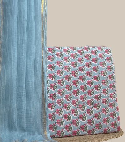 Authentic HandBlock Sanganeri Printed