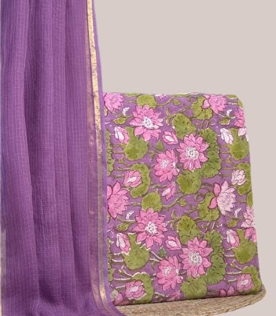 Authentic HandBlock Sanganeri Printed