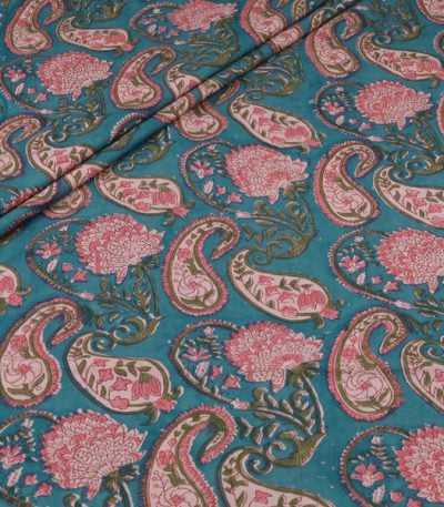 Authentic HandBlock Sanganeri Printed