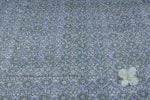 Periwinkle Paisley Jaal Pure Soft Cotton HandBlock Printed Fabric - Image 4