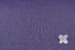 Violet Pin Stripe Authentic HandLoom Flowy Soft Cotton Fabric - Image 4