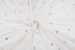 Jamdani Flowy 100% Pure Soft Cotton Fabric
