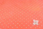 Coral Bandhani Tie Dye 100% Pure Soft Cotton Fabric - Image 4