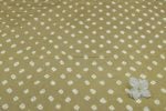 Olive Bandhani Tie Dye 100% Pure Soft Cotton Fabric - Image 4