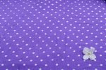 Grape Bandhani Tie Dye 100% Pure Soft Cotton Fabric - Image 4
