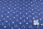 Navy Bandhani Tie Dye 100% Pure Soft Cotton Fabric - Image 4