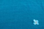 Teal Authentic HandLoom Flowy Soft Cotton Fabric - Image 4