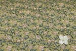 Green Blue Jaal Pure Soft Cotton HandBlock Printed Fabric - Image 4