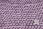 Purple Leaf Buti Pure Soft Cotton HandBlock Printed Fabric - Image 4