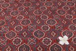 Red Blue Medallion Jaal Ajrakh Pure Soft Cotton HandCrafted Fabric - Image 4