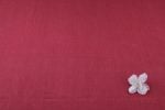 Deep Red Handloom Flowy Soft Cotton Fabric - Image 4