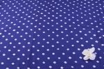 Blue Bandhani Tie Dye 100% Pure Soft Cotton Fabric - Image 4