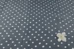 Grey Bandhani Tie Dye 100% Pure Soft Cotton Fabric - Image 4