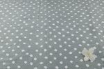 Sage Grey Bandhani Tie Dye 100% Pure Soft Cotton Fabric - Image 4
