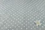 Light Grey Bandhani Tie Dye 100% Pure Soft Cotton Fabric - Image 4