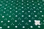 Bottle Green Bandhani Tie Dye 100% Pure Soft Cotton Fabric - Image 4