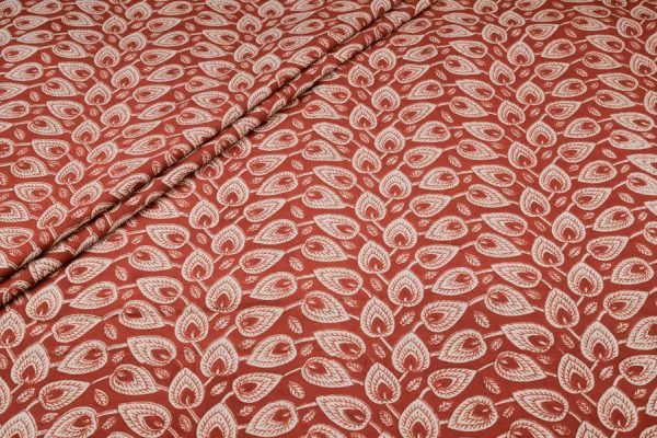 Authentic Bagru Handblock Printed Pure Soft Cotton Fabric