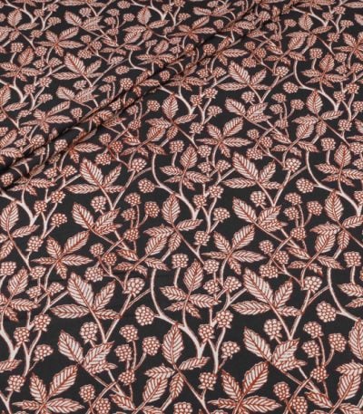 Authentic Bagru Handblock Printed Pure Soft Cotton Fabric