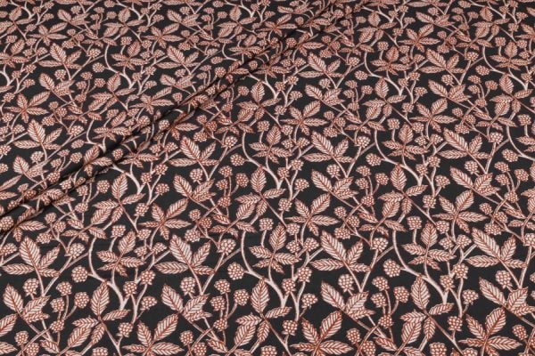Authentic Bagru Handblock Printed Pure Soft Cotton Fabric