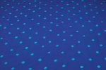 Royal Blue Bandhani Tie Dye 100% Pure Soft Cotton Fabric - Image 4