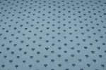 Blue - Neel Shahi Indigo Lotus Buti Ajrakh Pure Soft Cotton HandCrafted Fabric - Image 4