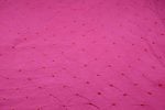 Magenta Bandhani Tie Dye 100% Pure Soft Cotton Fabric - Image 4