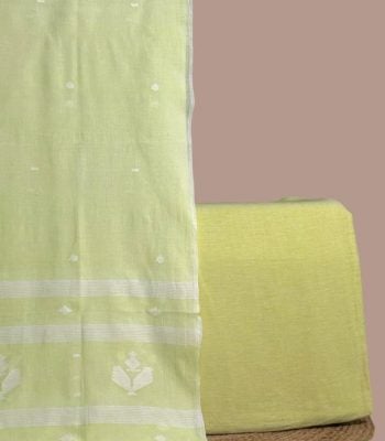 Lime handloom cotton top