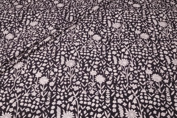 Authentic Bagru Handblock Printed Pure Soft Cotton Fabric