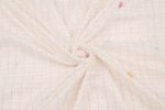 Jamdani Flowy 100% Pure Soft Cotton Fabric