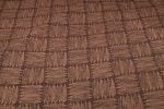 Coffee Brown Leaf Jaal Blockprint Pure Soft Cotton HandCrafted Fabric - Image 4