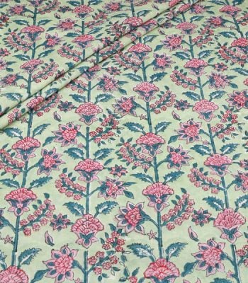 Authentic HandBlock Sanganeri Printed